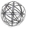 Cheung's Misia Woven Style Metal Decor Ball - Small - 3 of 4