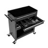 4-Drawer Rolling Tool Chests, Tool Box with 4 Wheels and Locking System, Removable Tool Cart, High Capacity Tool Box Organizer for Garage, Warehouse - 4 of 4