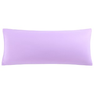 PiccoCasa Long Soft 90 Gsm Microfiber Zipper Closure Body Pillowcases - 1 of 4