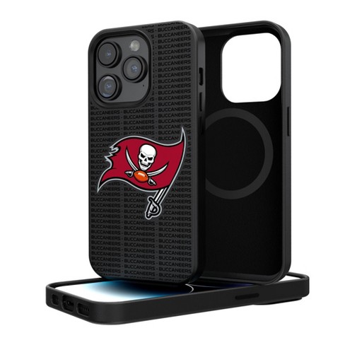 Keyscaper Tampa Bay Buccaneers Text Backdrop Magnetic Phone Case