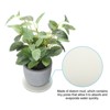 Unique Bargains Diamaceous Round Instant Dry Indoors Plant Saucer 4 Inch White - 4 of 4