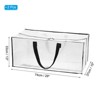 Unique Bargains Waterproof Durable Foldable Space Saving Extra Large Storage Tote 29x13x15 Inch 2 Pcs - 2 of 4
