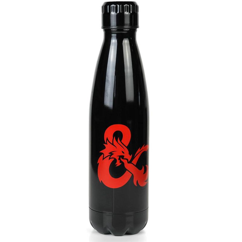 Just Funky Dungeons & Dragons Logo | Metal Stainless Steel Water Bottle | Holds 17 Ounces, 1 of 7