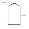 Unique Bargains Lightweight PP Plastic Closet Storage Dustproof Garment Cover 10 Pcs - 2 of 4