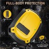 HTUTWOO Compatible With Beats Studio Buds/Buds+ Case Cover 2021/2023, Secure Lock Cool Beats Studio Buds Plus Protective Shell With Keychain - 2 of 4