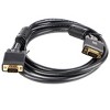 Monoprice Super VGA Monitor Cable - 6 Feet - Black | Male to Male with Ferrite Cores (Gold Plated) - 4 of 4