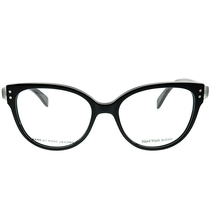Marc by Marc Jacobs  A9I Unisex Square Eyeglasses Black Milky Black 51mm, 2 of 4