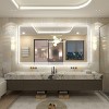Apmir Super Bright 192 LEDs/m Front LED Lighted Anti-Fog Tempered Glass Bathroom/Vanity Mirror with ETL & 3-Year Warranty - 2 of 4