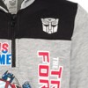 Transformers Optimus Prime Bumblebee Megatron Fleece Pullover Hoodie Little Kid to Big Kid - 4 of 4