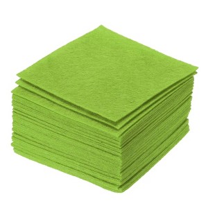 Unique Bargains Polyester Soft Home Handcrafts Project DIY Felt Fabric Sheets 42 Pcs - 1 of 4