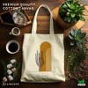 Lincove Stylish Canvas Tote Bag - Eco-Friendly, Reusable Shopping Bag - Perfect for Daily Use, Groceries, and Travel - 4 of 4