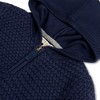 Hope & Henry Boys'  Long Sleeve Hooded Half Zip Sweater, Infant - 2 of 4