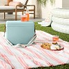 Hard-Sided 16can/11qt Portable Cooler Light Blue - Hearth & Hand™ with Magnolia - 2 of 4
