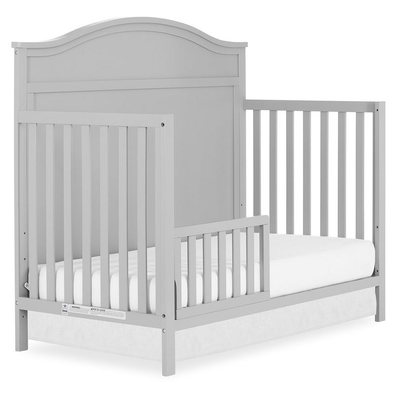 Dream On Me Grace 5 in 1 Convertible Crib made with Sustainable New Zealand Pinewood, 4 of 10