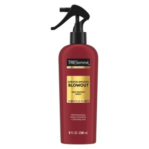 Tresemme Heat Protect Spray for 5-in-1 Anti-Frizz Control Keratin Smooth with Marula Oil - 8 fl oz - 1 of 4