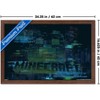 Trends International Minecraft: Glitch - Creeper Framed Wall Poster Prints - 3 of 4