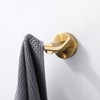 WOWOW Double Robe Hook 304 Stainless Steel in Brushed Nickel - 2 of 4