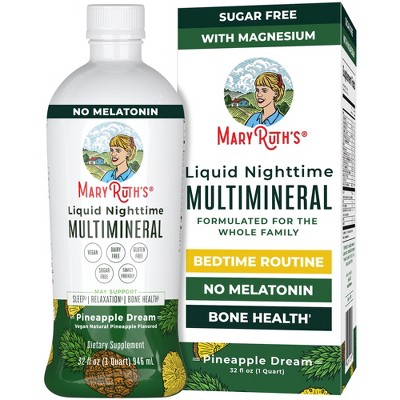MaryRuth's Liquid Nighttime Multimineral (Pineapple)