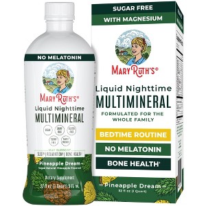 MaryRuth's Liquid Nighttime Multimineral (Pineapple) - 1 of 4