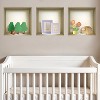 HomeRoots Set of Three Ash Faux Niche 3D Peel and Stick Wall Decals - 2 of 4