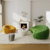 Luca, Sofa Ottoman,18.9" W x 18.9" D x 16.5" H,Grey - 2 of 2