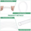 Unique Bargains Flexible Silicone Rubber Tube High Temp Water Air Hose Pipe for Pump - 2 of 4
