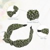 Unique Bargains Women's Fashion Leopard Spot Wide Bow Headbands - 4 of 4
