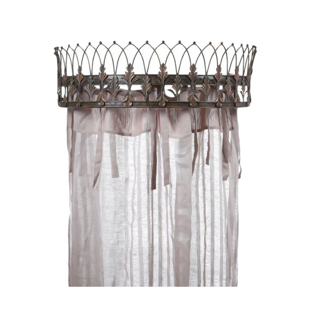 Photos - Curtains & Drapes Metal Curtain Crown - Storied Home: Horizontal Fashion Abstract Wall Sculp