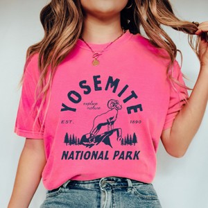 Simply Sage Market Vintage Yosemite National Park Garment Dyed Tee - 1 of 4