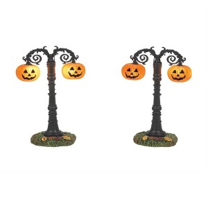 Department 56 Department 56 Village Halloween Lighted Hallows Eve Street Lamp Set of 2 #6012281 - 1 of 3