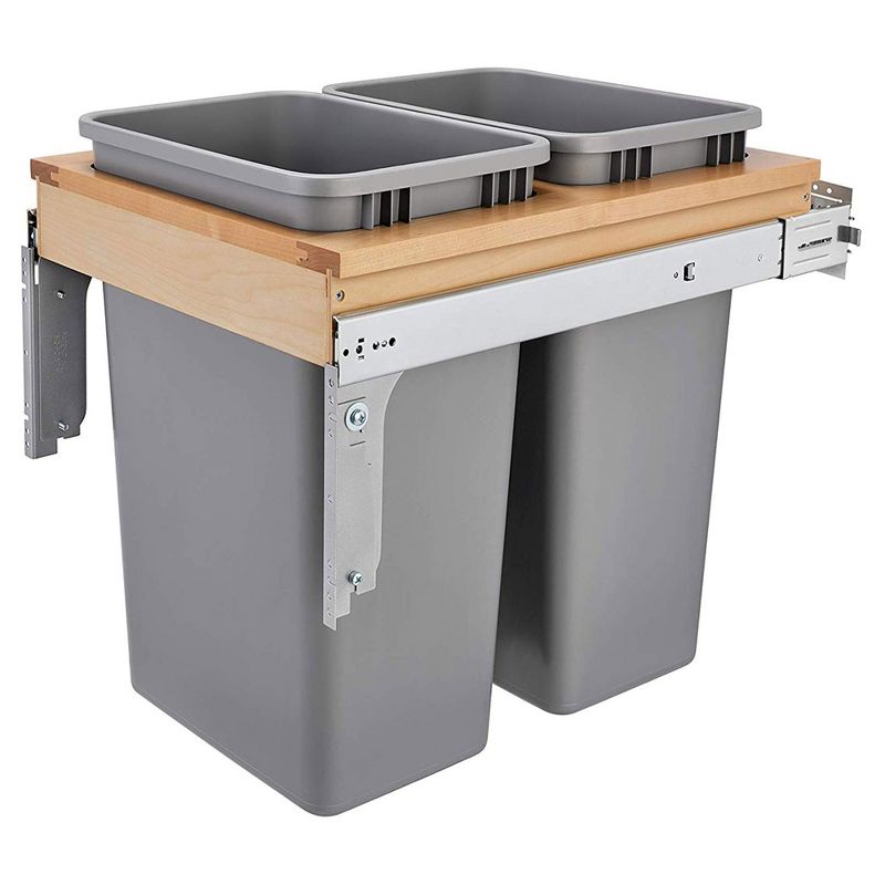 Rev-A-Shelf Pull Out Top Mount Bin with Soft-Close, 1 of 7