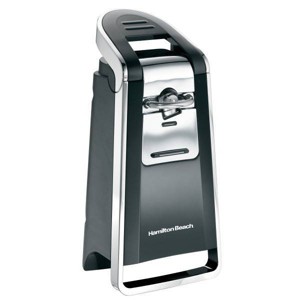 Hamilton Beach Smoothtouch Can Opener 76606Z: Electric Freestanding, Black, 1-Year Warranty, 10" Height, 3.5 lbs - 1 of 3