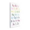 Stupell Industries Capital and Lowercase Alphabet Letters Rainbow ABC, 13" x 19" - 3 of 4