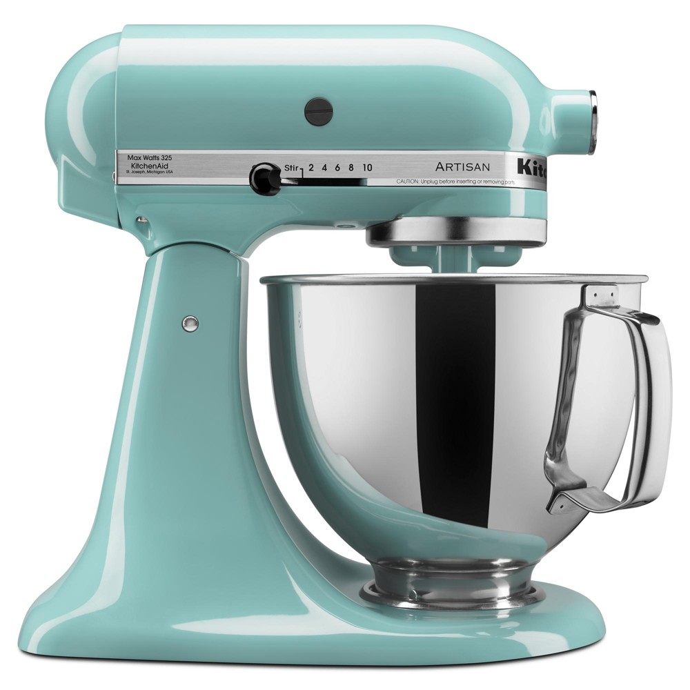 Photos - Food Processor KitchenAid Artisan Series 5qt Tilt-Head Stand Mixer - KSM150PS - Aqua Sky 