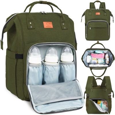 KeaBabies Original Diaper Bag Backpack, Multi Functional, Water-resistant, Large Baby Bags for Girls, Boys