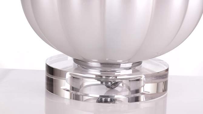 17.5" Glass/Crystal Pearl Table Lamp (Includes Energy Efficient Light Bulb) - JONATHAN Y, 2 of 7, play video