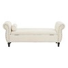 51.25'' Rectangular Ottoman Storage Bench With 1 Pillow,Upholstered Storage Benches,Benches With Storage For Bedroom-Cuddlewood - 4 of 4