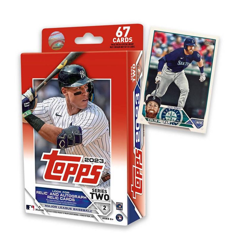 2023 Topps MLB Series 2 Baseball Trading Card Game Hanger Box, 2 of 4