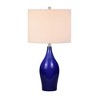 Hudson and Canal 28.25" Tall Porcela Table Lamp with Fabric Shade - 3 of 4