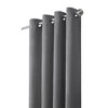 Thermaplus Navar Blackout Window Treatment Grommet Curtain Panel for Bedroom Livingroom Dark Grey - 3 of 4