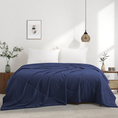 Peace Nest Lightweight Breathable Cooling Waffle Reversible Blanket Summer Dual-side Comfort for Hot Sleepers