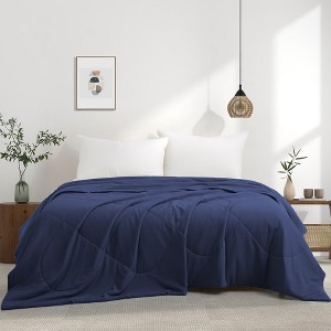 Peace Nest Lightweight Breathable Cooling Waffle Reversible Blanket Summer Dual-side Comfort for Hot Sleepers - 1 of 4