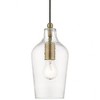 Livex Lighting Avery 1 - Light Pendant in  Antique Brass - 3 of 4