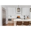 Urban Ambiance Luxury Modern Indoor Pendant,  11-7/8''H x 12"W x 12''D,  Architectural Bronze Finish, UHP4832 - 2 of 4