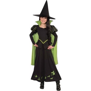 Rubie's Girls' The Wizard of Oz Wicked Witch of the West Costume - 1 of 2