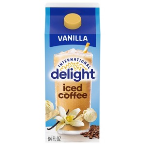 International Delight Vanilla Iced Coffee - 64 fl oz - 1 of 4