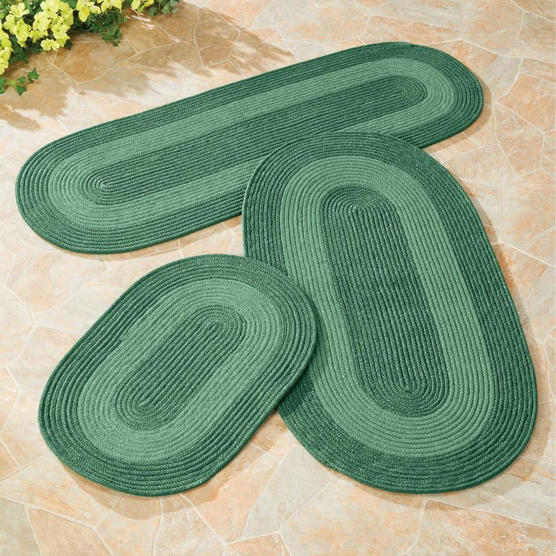 Collections Etc Outdoor Braided Rug, 3 of 6