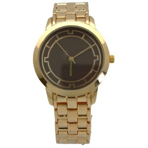 Olivia Pratt Gold and Solid Color Face Women Watch - 1 of 4