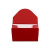 JAM Paper Plastic Business Card Holder Case Red Solid Sold Individually 9167042 - 3 of 4