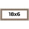 PosterPalooza | Panoramic Deco Silver Picture Frame - UV Acrylic, Foam Board Backing, Hanging Hardware - 2 of 4